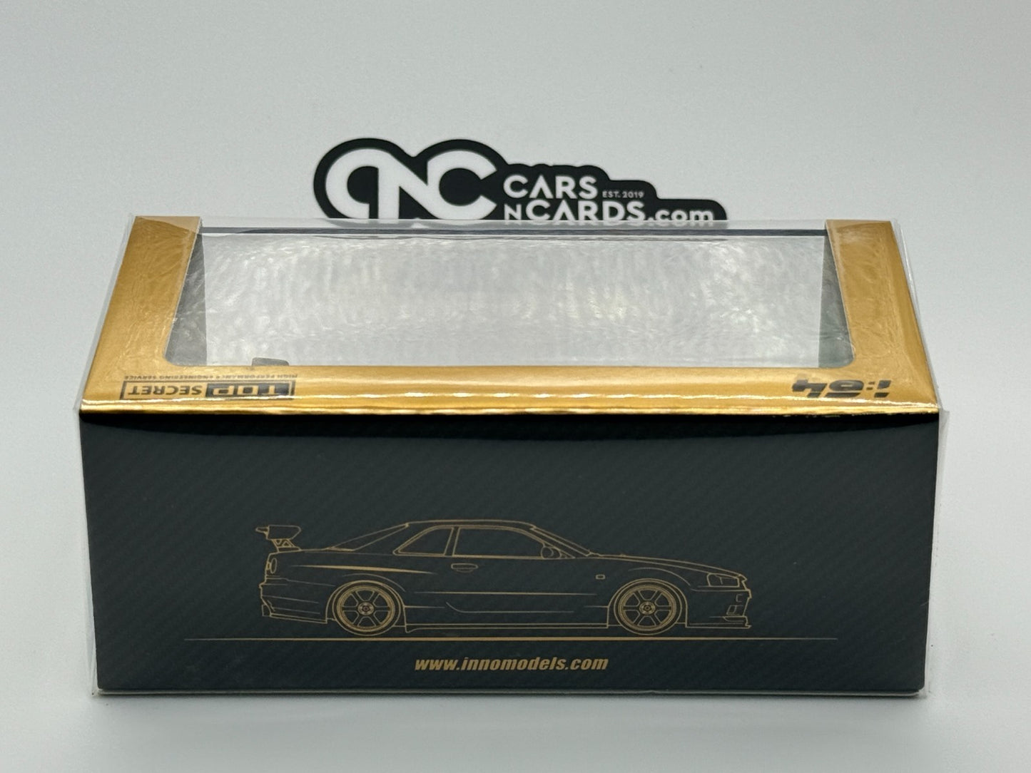 INNO64 1:64 TOP SECRET R34 GT-R Gold IN64-R34TS-GOLD