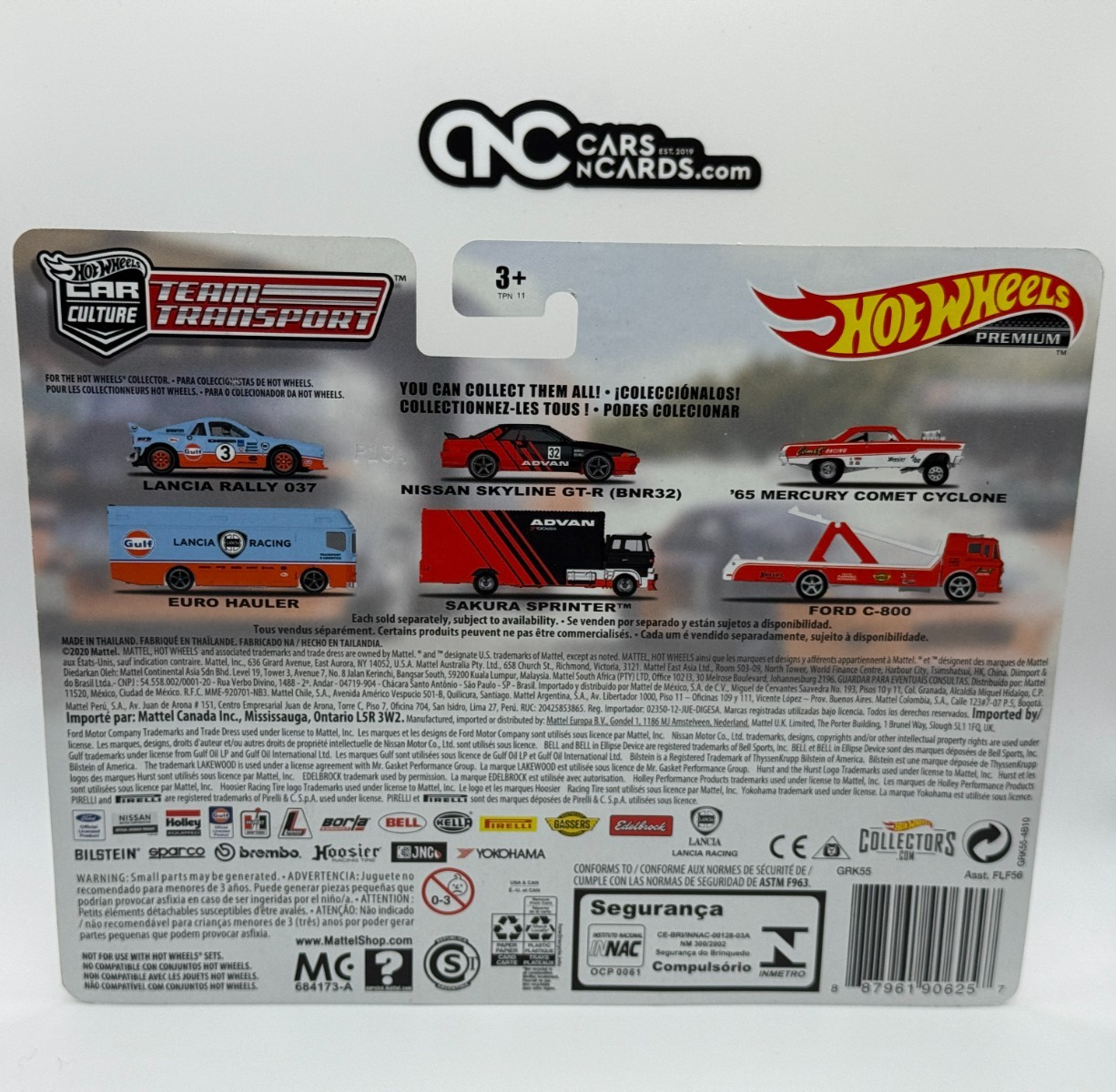 2021 Hot Wheels Premium Team Transport #27 Nissan Skyline GT-R R32 W/Protector