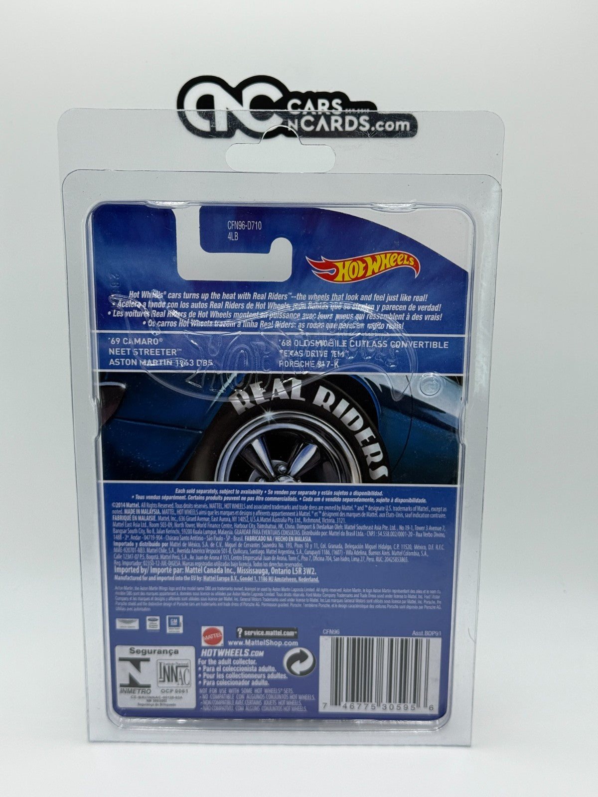2015 Hot Wheels Real Riders Series 17/18 Texas Drive 'Em With Protector