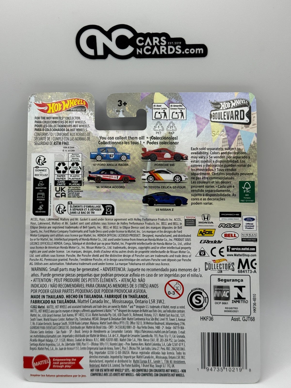 2023 Hot Wheels Premium Boulevard #87 Porsche 935 (Bent Corner)