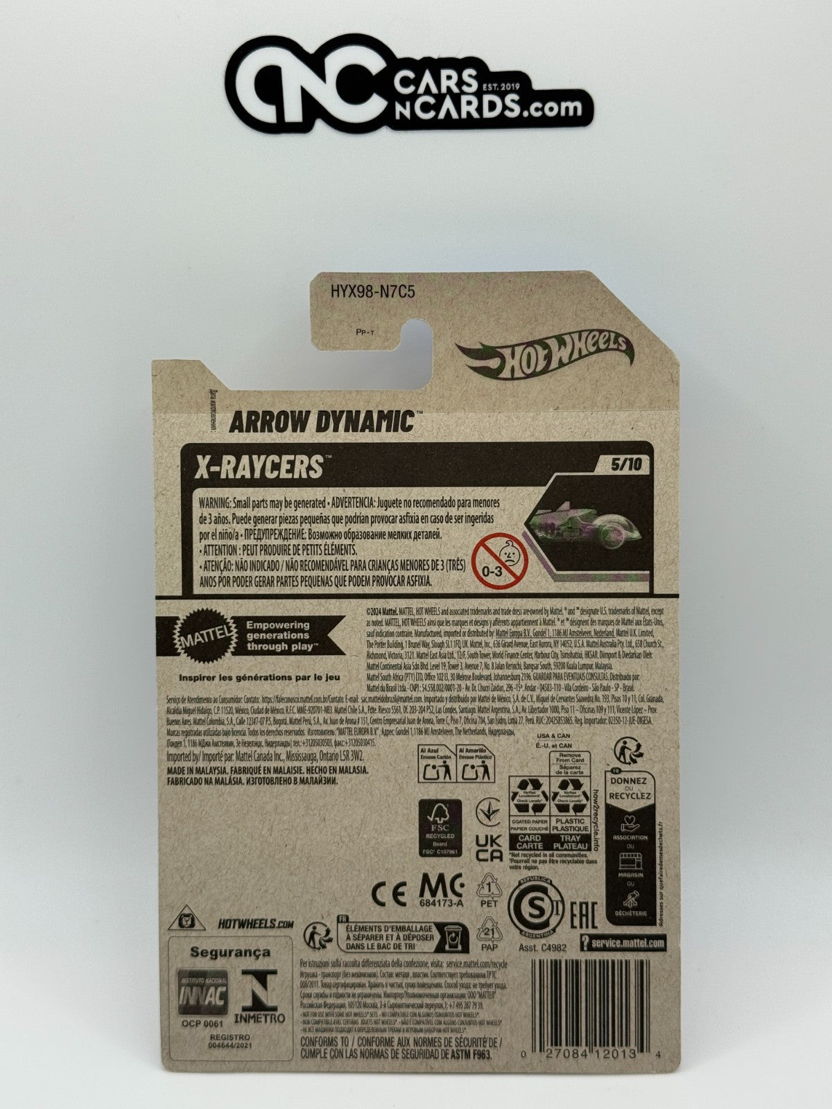 2025 Hot Wheels X-Raycers 5/10 Arrow Dynamic