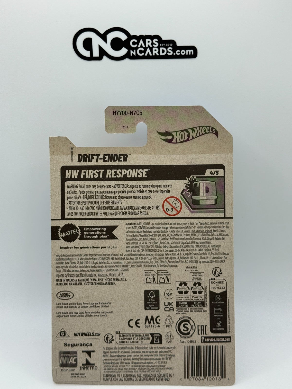 2025 Hot Wheels HW First Response 4/5 Drift-Ender