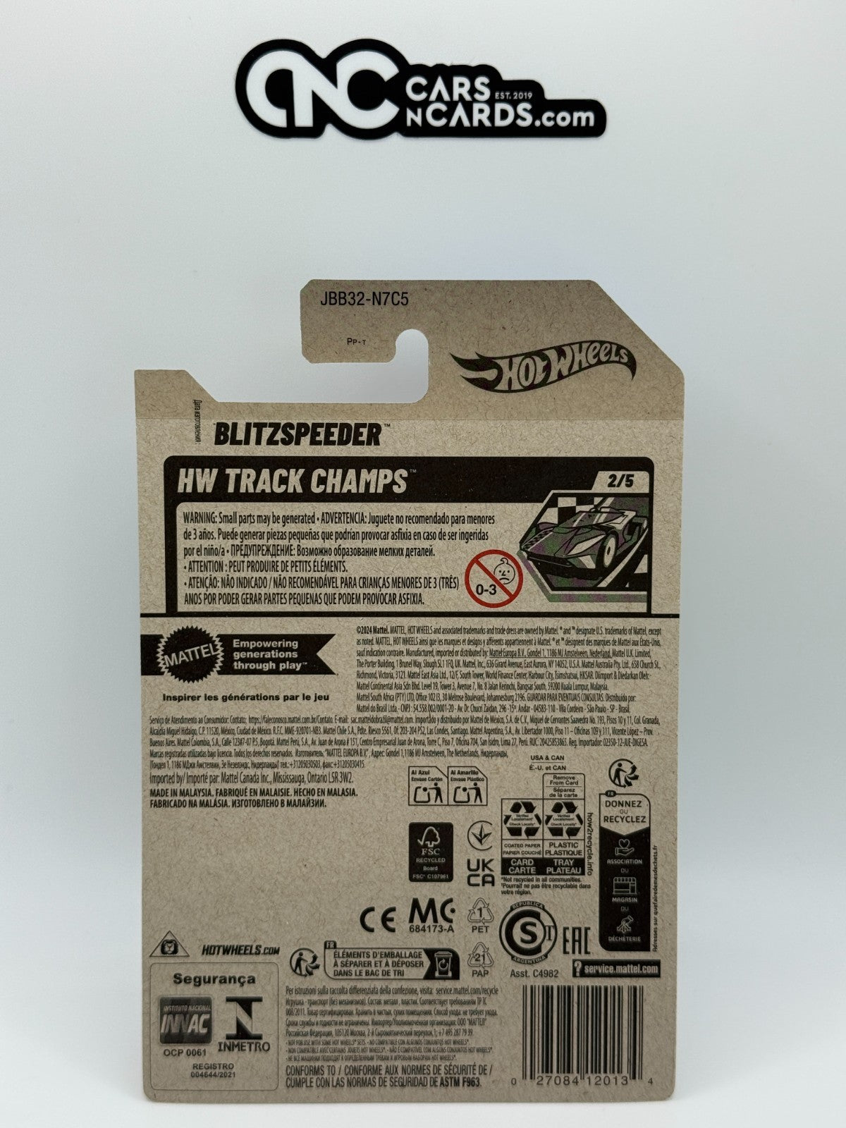 2025 Hot Wheels HW Track Champs 2/5 Blitzspeeder