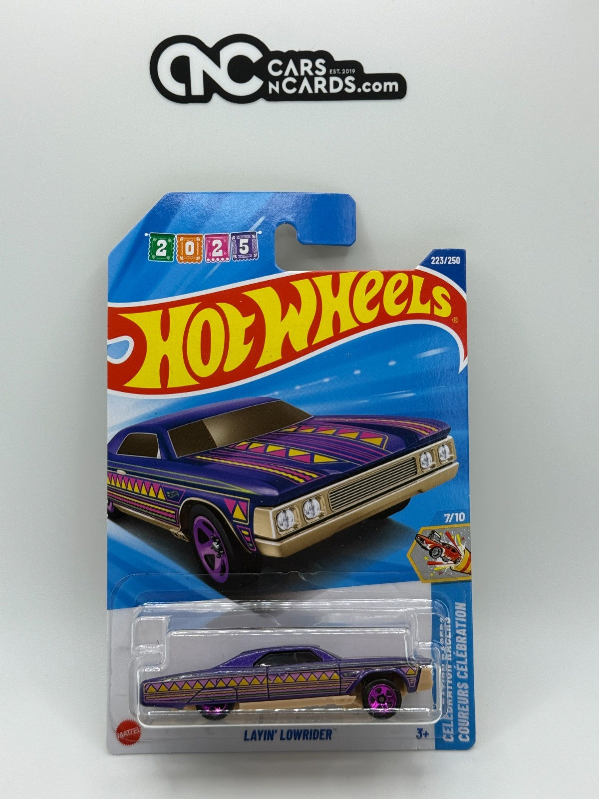 2025 Hot Wheels Celebration Racers 7/10 Layin' Lowrider