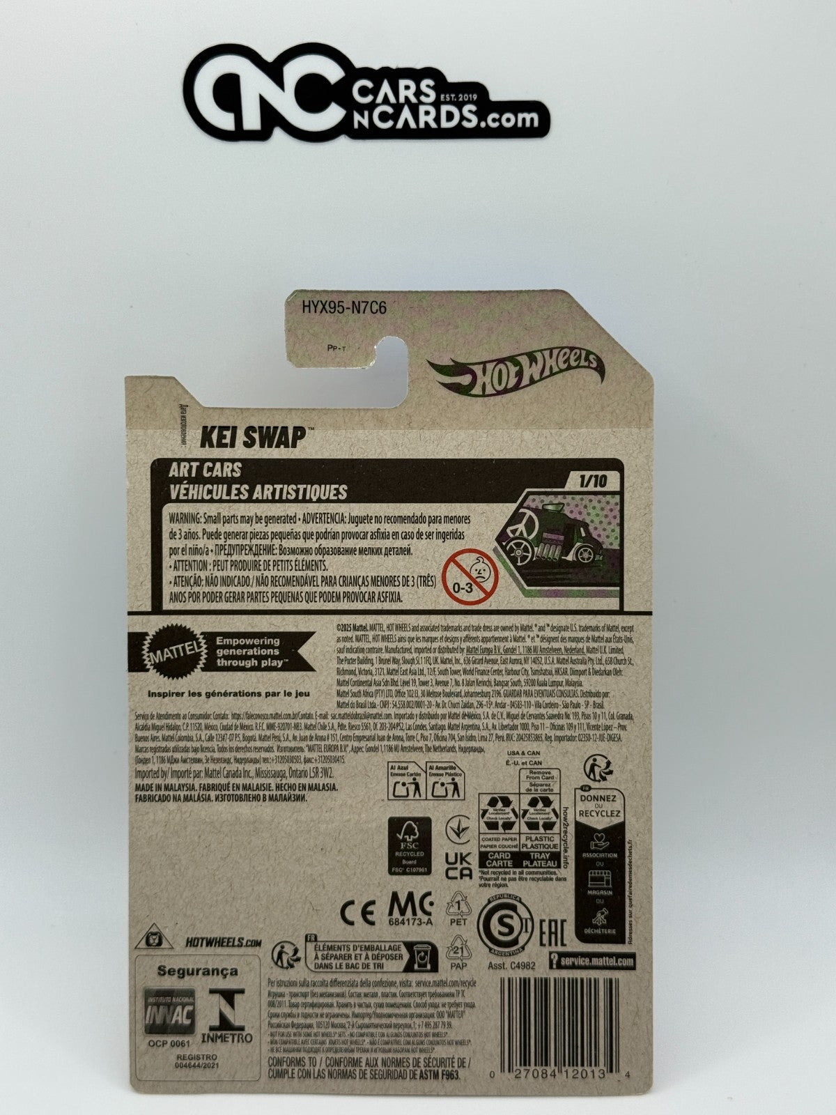 2025 Hot Wheels Art Cars 1/10 Kei Swap