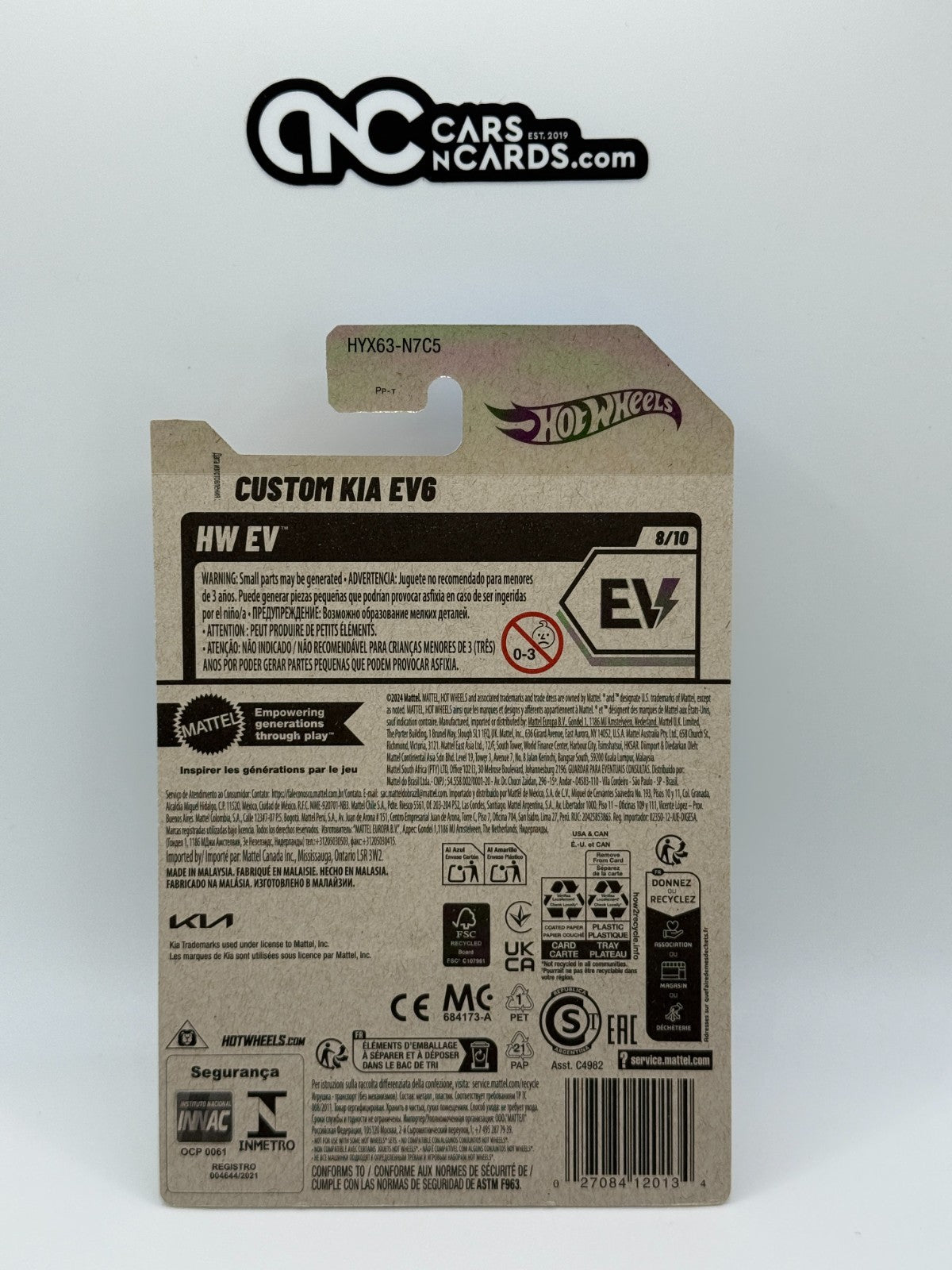 2025 Hot Wheels HW EV 8/10 Custom Kia EV6