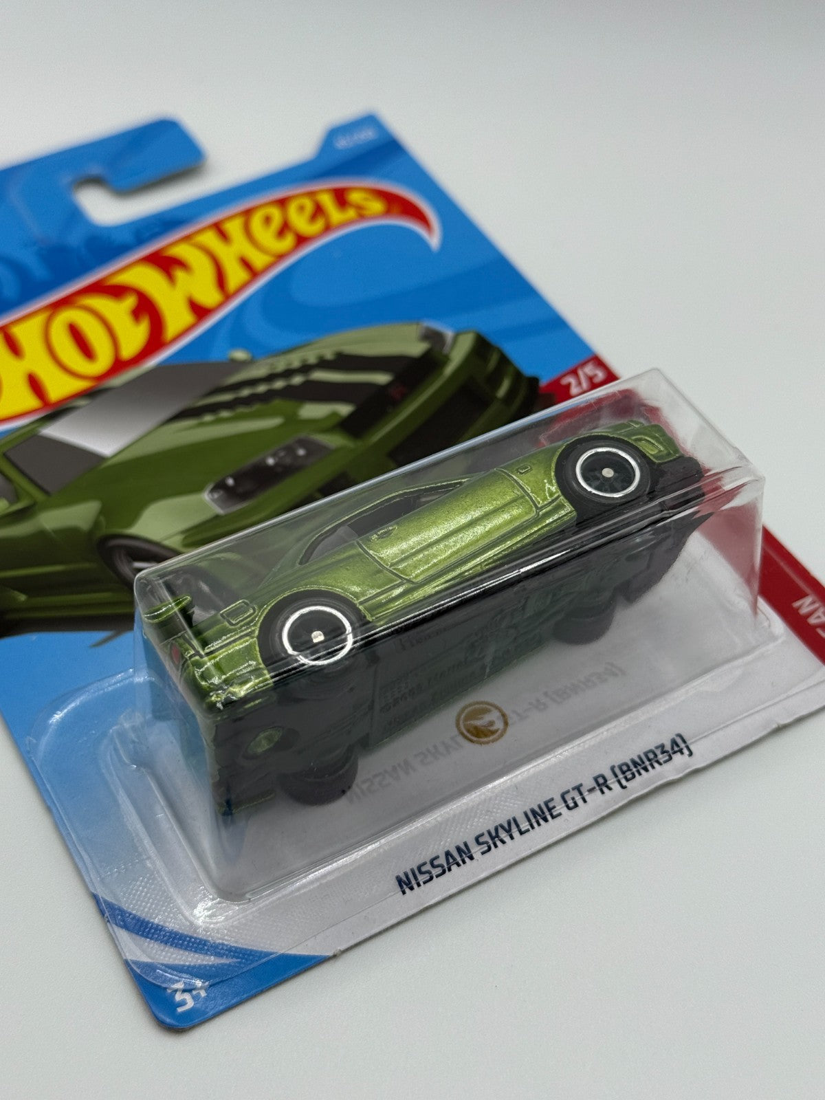 2019 Hot Wheels Super Treasure Hunt Nissan Nissan Skyline GT-R BNR34 W/Protector