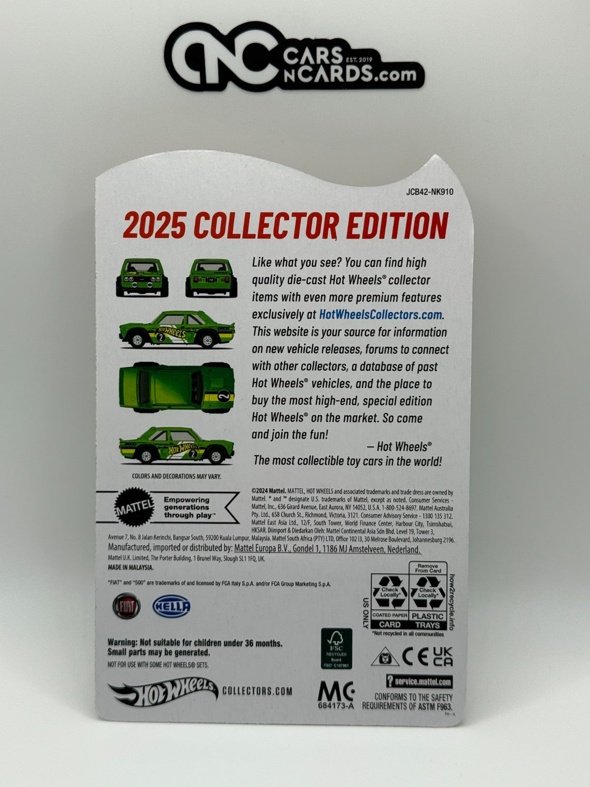 2025 Hot Wheels RLC Factory Sealed Mail In Collector Edition Fiat 131 Abarth