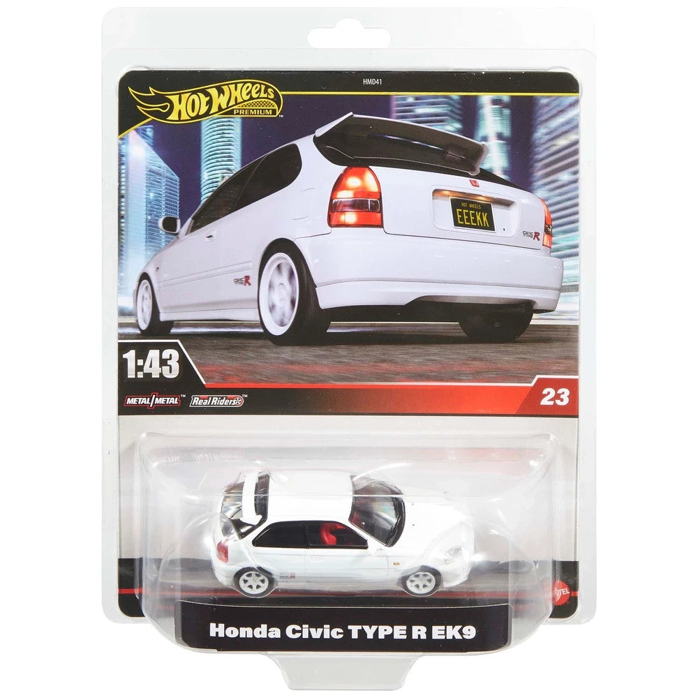 2025 Hot Wheels Premium 1:43 Scale Honda Civic Type R EK9 #23