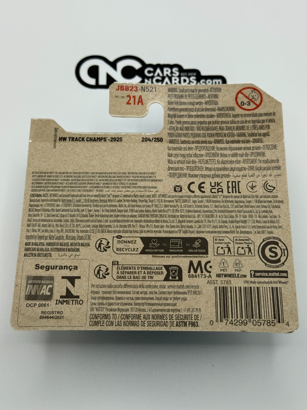 2025 Hot Wheels HW Track Champs 1/5 Terra-Tracktyl (Short Card)