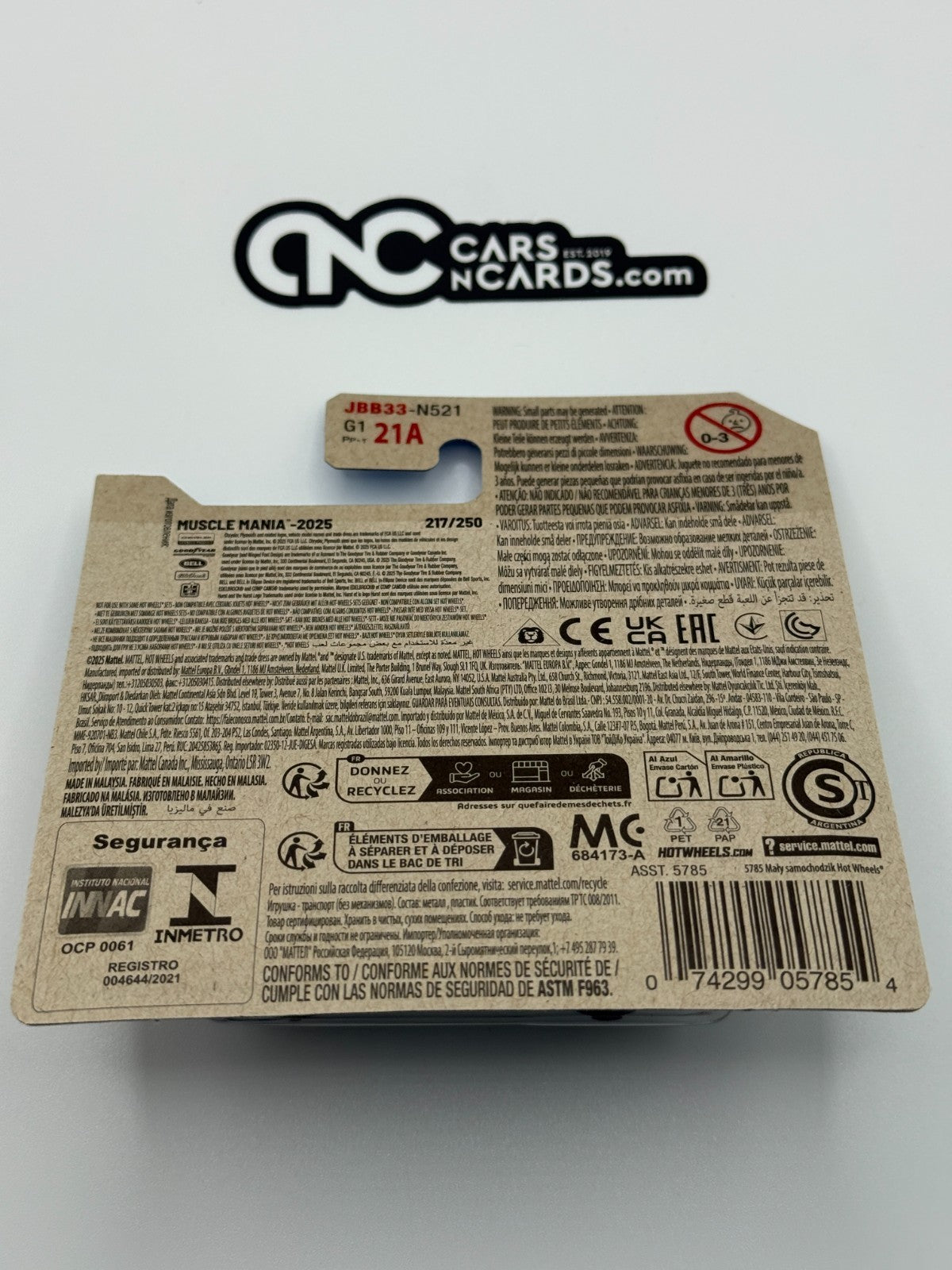 2025 Hot Wheels Muscle Mania 6/10 King Kuda Green (Short Card)