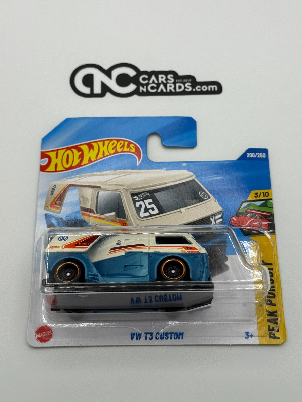 2025 Hot Wheels Peak Pursuit 3/10 VW T3 Custom (Short Card)