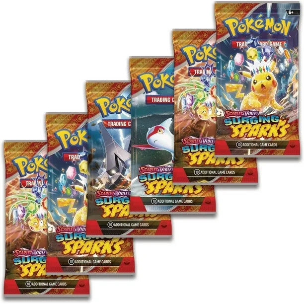 Pokemon Scarlet & Violet Surging Sparks Booster Bundle Sealed Box