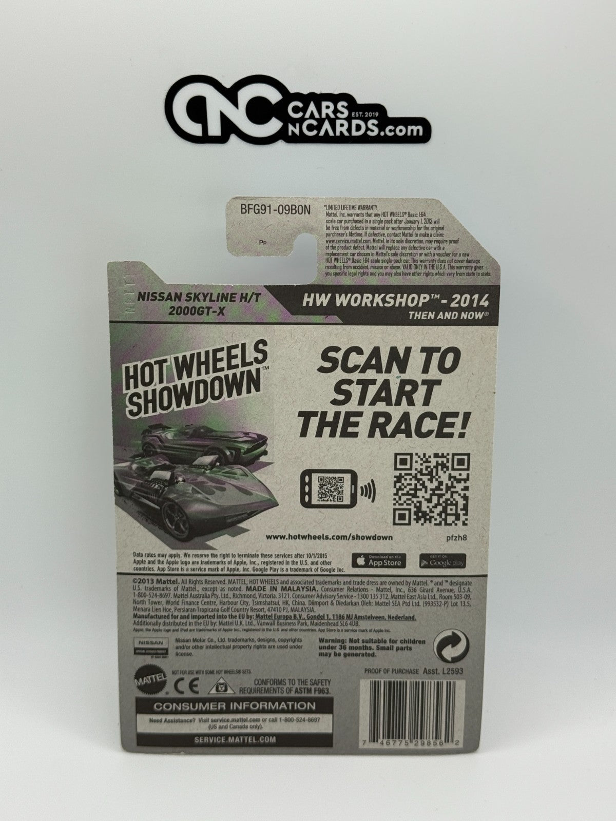 2014 Hot Wheels HW Workshop Nissan Skyline H/T 2000GT-X Zamac