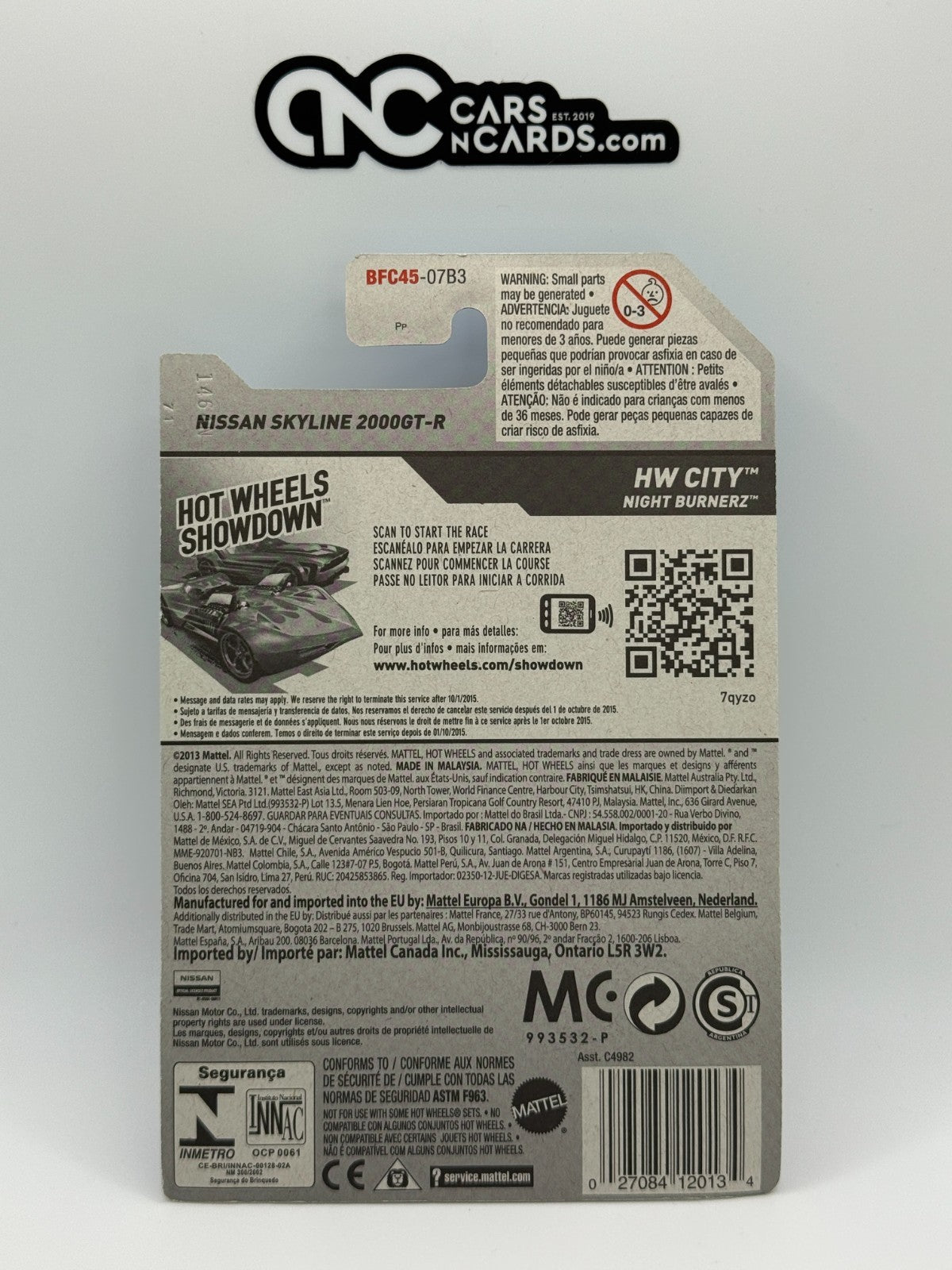 2014 Hot Wheels HW City Nissan Skyline 2000GT-R