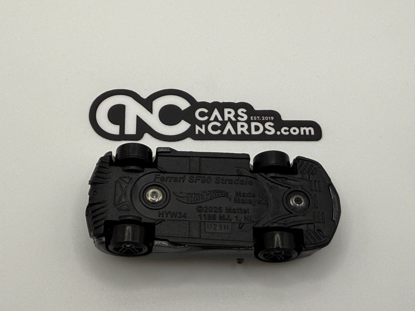 2025 Hot Wheels Ferrari SF90 Stradale Grey Loose With Original Wheels