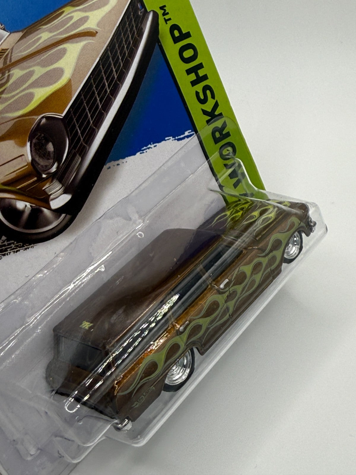 2014 Hot Wheels HW Workshop Super Treasure Hunt '64 Chevy Nova With Protector