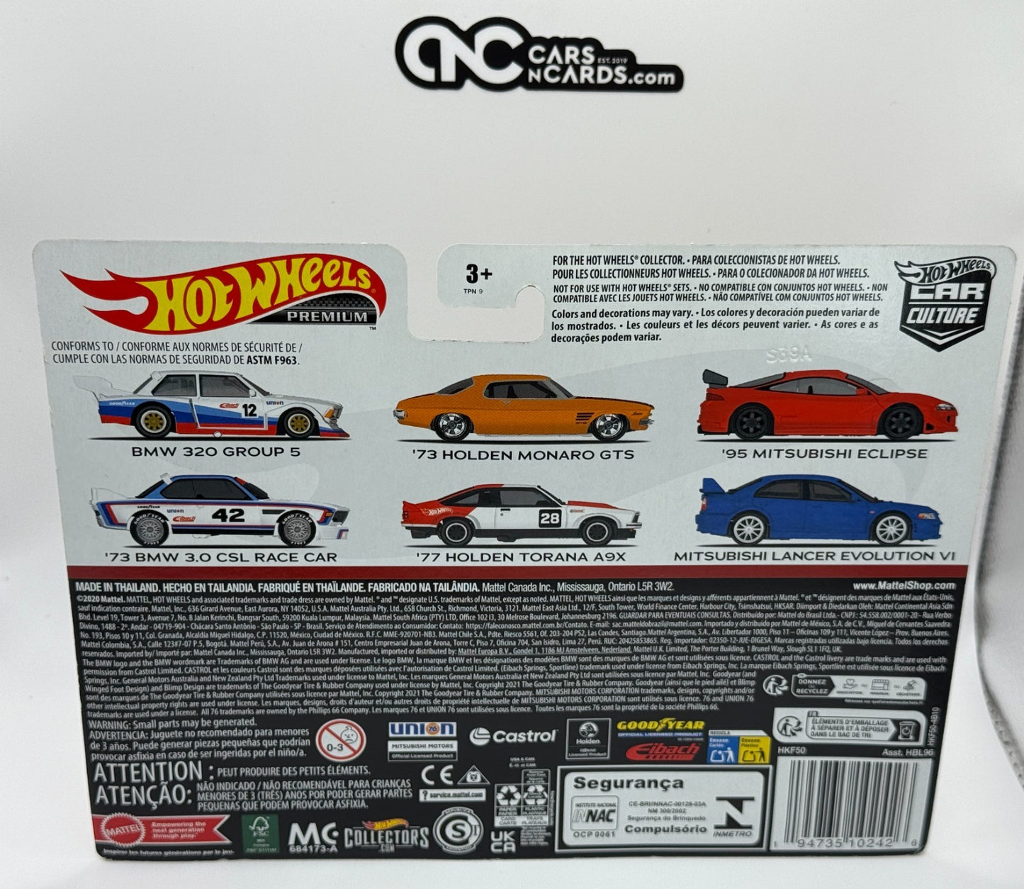 2023 Hot Wheels Premium Car Culture '73 Holden Monaro GTS & 77 Holden Torana A9X