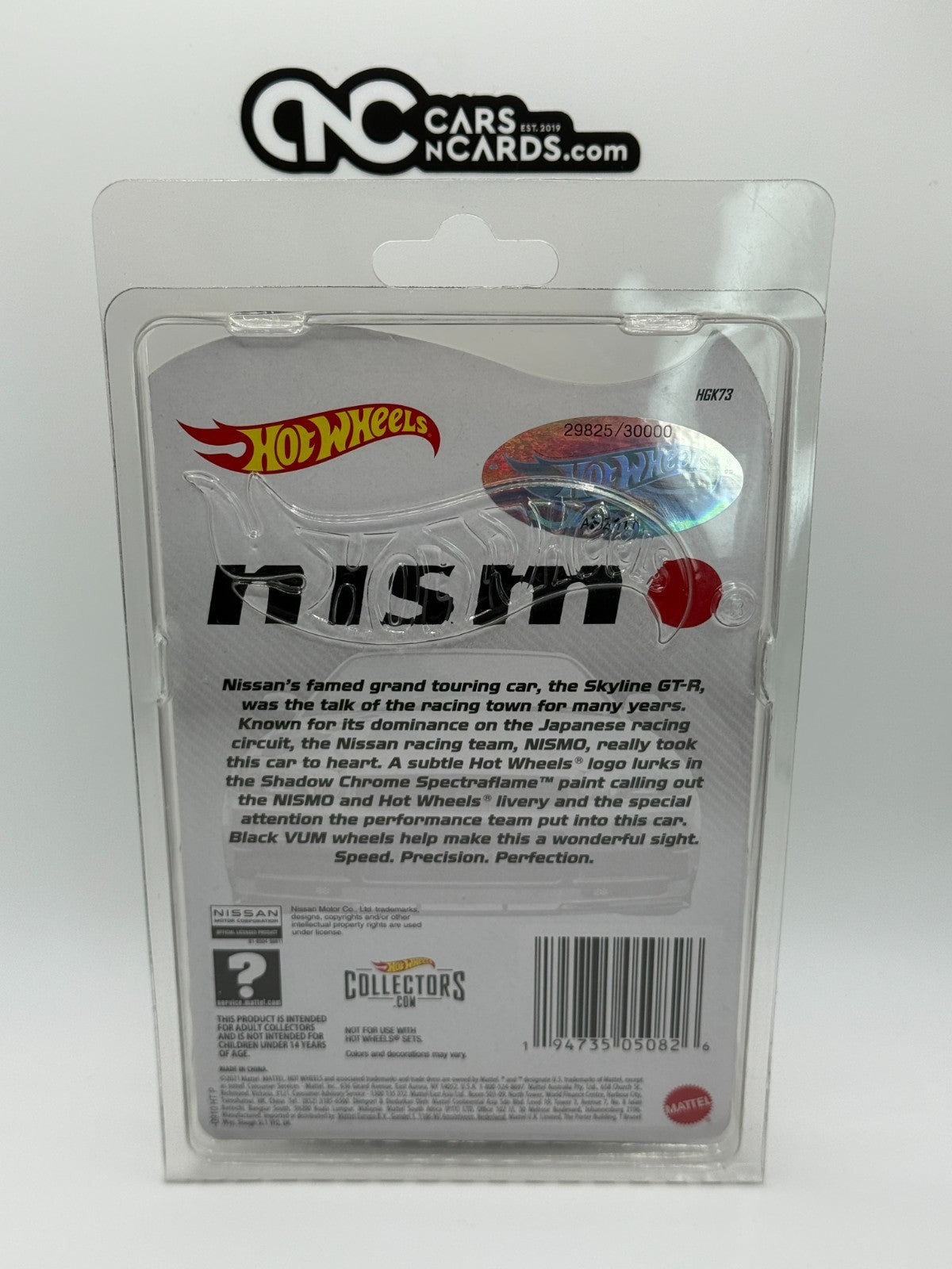 2022 Hot Wheels RLC Nismo Nissan Skyline GT-R (BNR34) With Protector 29825/30000