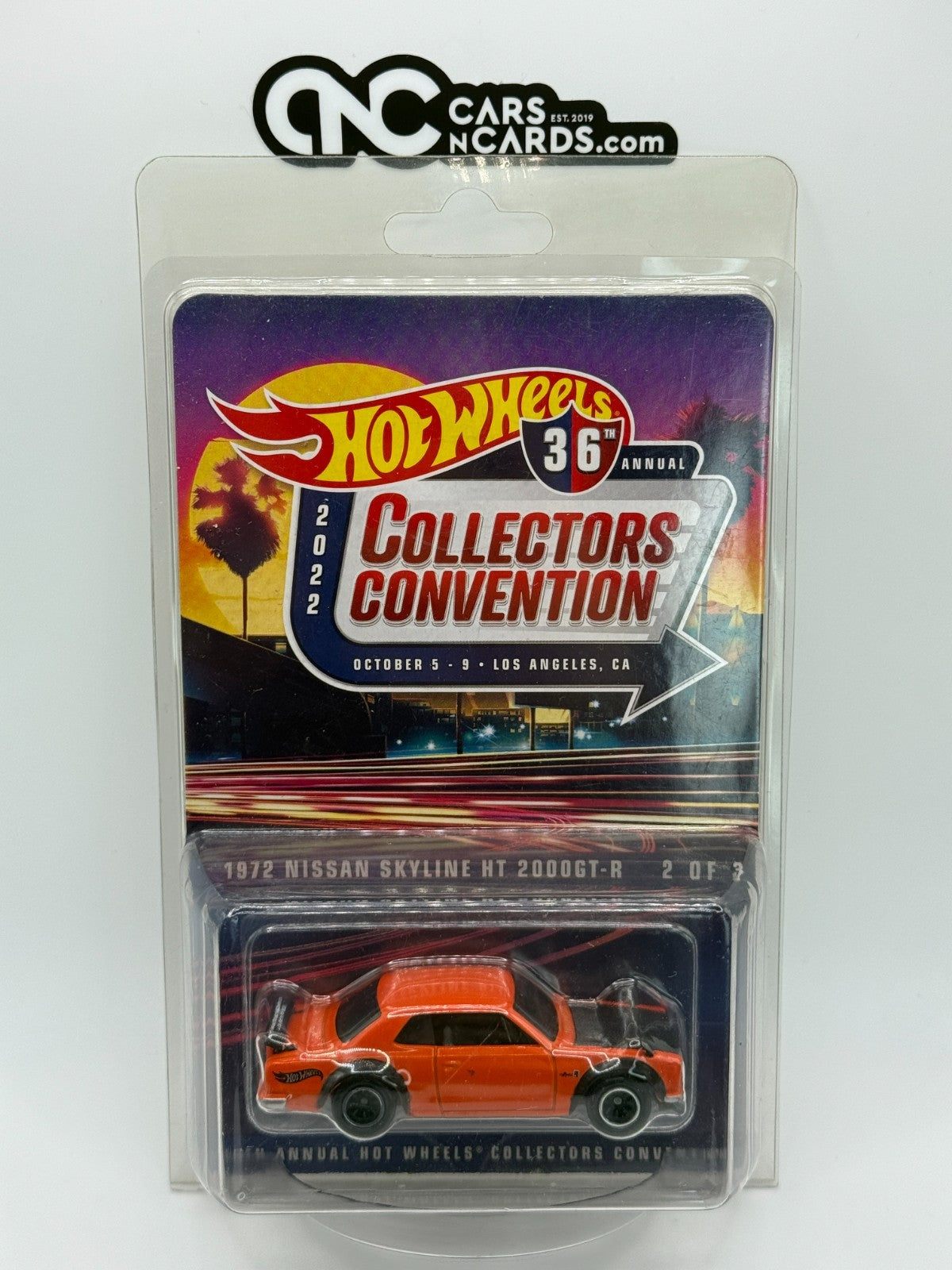 2022 Hot Wheels 36th Annual Collectors Convention 1972 Nissan Skyline HT 2000GTR