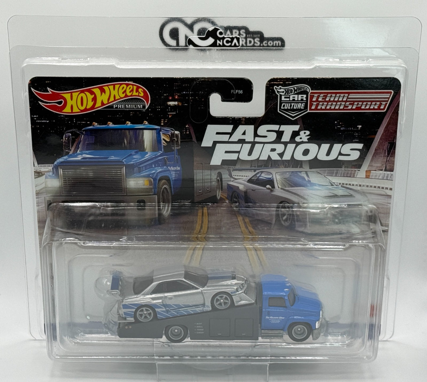 2023 Hot Wheels Premium Team Transport Fast & Furious Nissan Skyline W/Protector