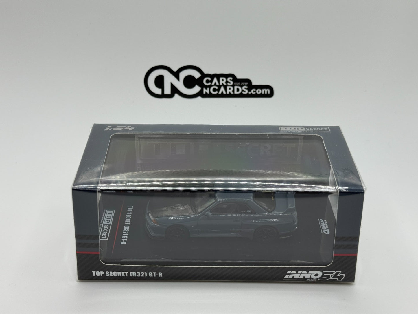 INNO64 1:64 TOP SECRET R32 GT-R Stealth Grey IN64-R32TS-STGR