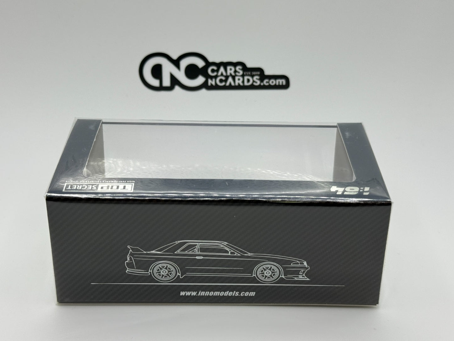 INNO64 1:64 TOP SECRET R32 GT-R Stealth Grey IN64-R32TS-STGR
