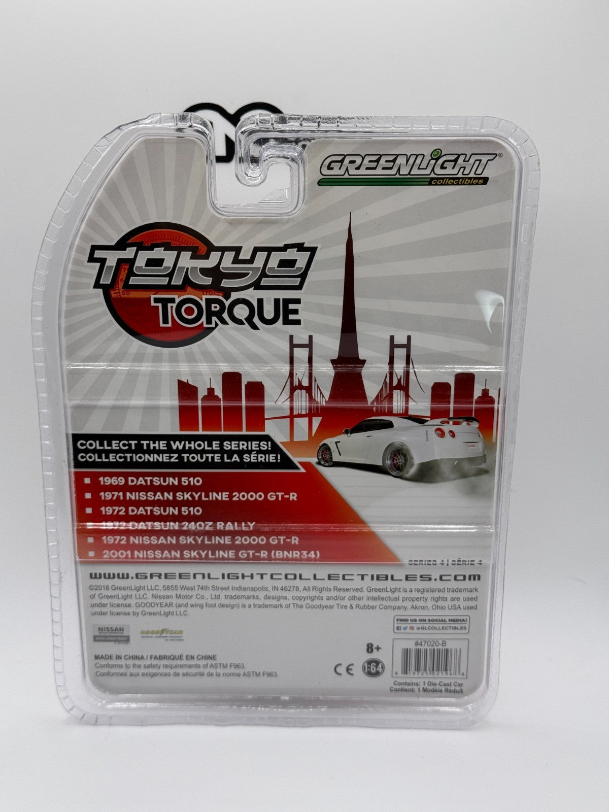 Greenlight Tokyo Torque Series 4 1971 Nissan Skyline 2000 GT-R
