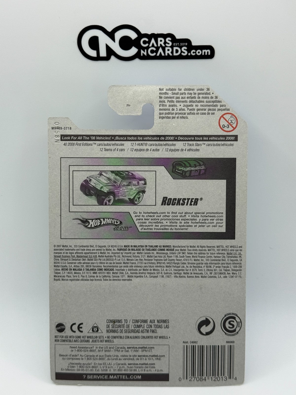 2008 Hot Wheels T-Hunt Treasure Hunt 03/12 Rockster