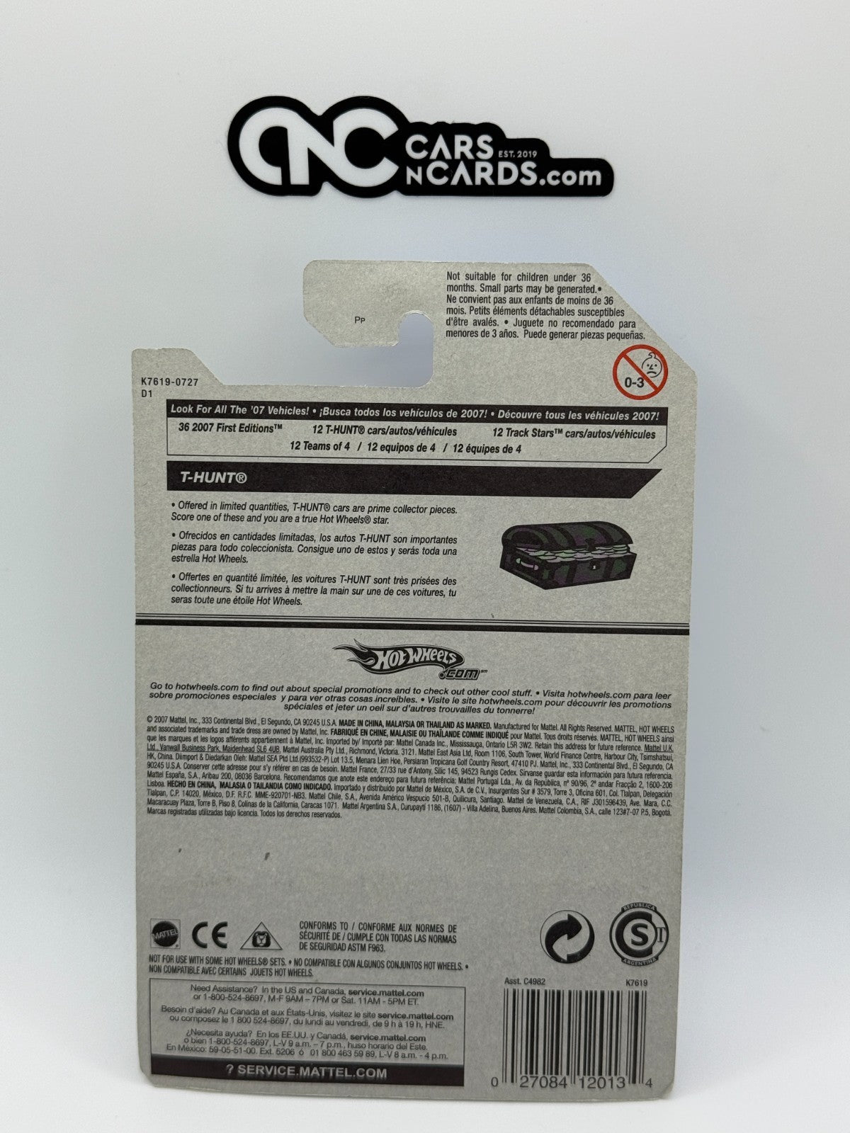 2007 Hot Wheels T-Hunt Treasure Hunt 05/12 Jaded