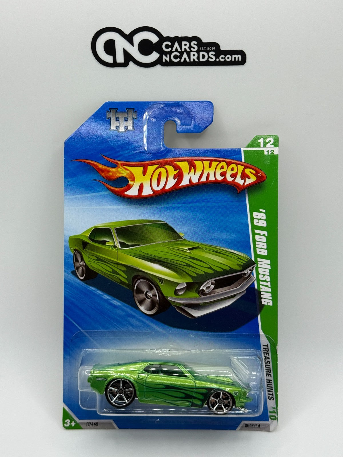 2010 Hot Wheels T-Hunt Treasure Hunt 12/12 '69 Ford Mustang