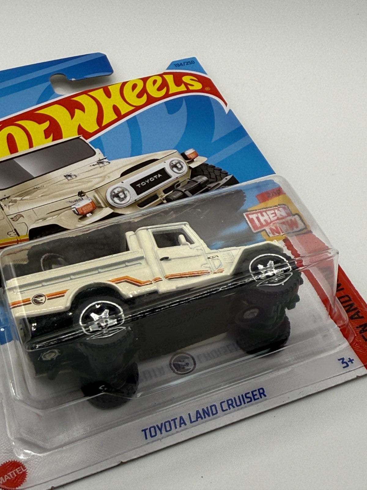 2023 Hot Wheels Then and Now 2/10 Treasure Hunt Toyota Land Cruiser