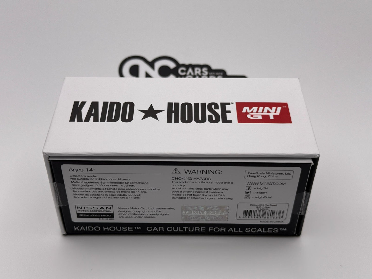 Kaido House x Mini GT 1:64 003 Datsun 510 Pro Street Red Open Box