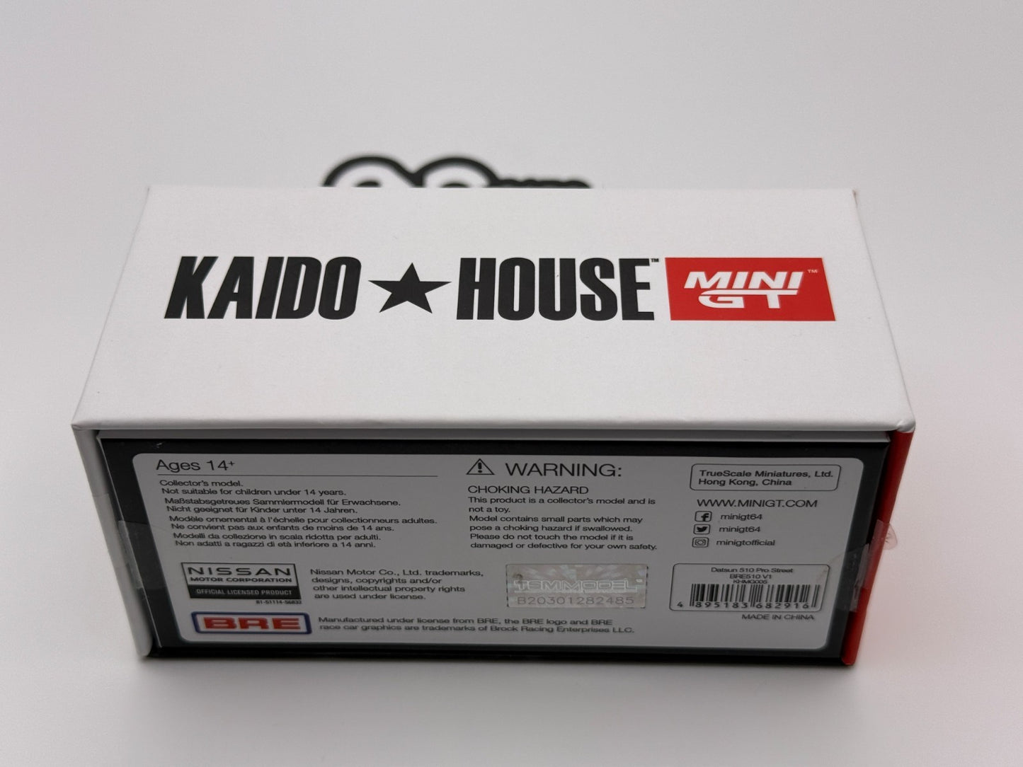 Kaido House x Mini GT 1:64 005 Datsun 510 Pro Street Red Open Box