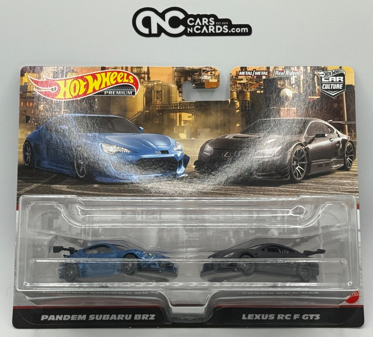 2023 Hot Wheels Premium Car Culture 2 Pack Pandem Subaru BRZ & Lexus RC F GT3