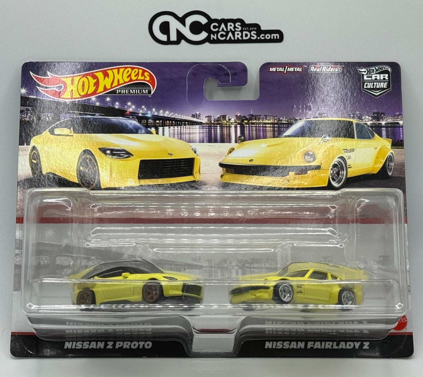 2022 Hot Wheels Premium Car Culture 2 Pack Nissan Z Proto & Nissan Fairlady Z