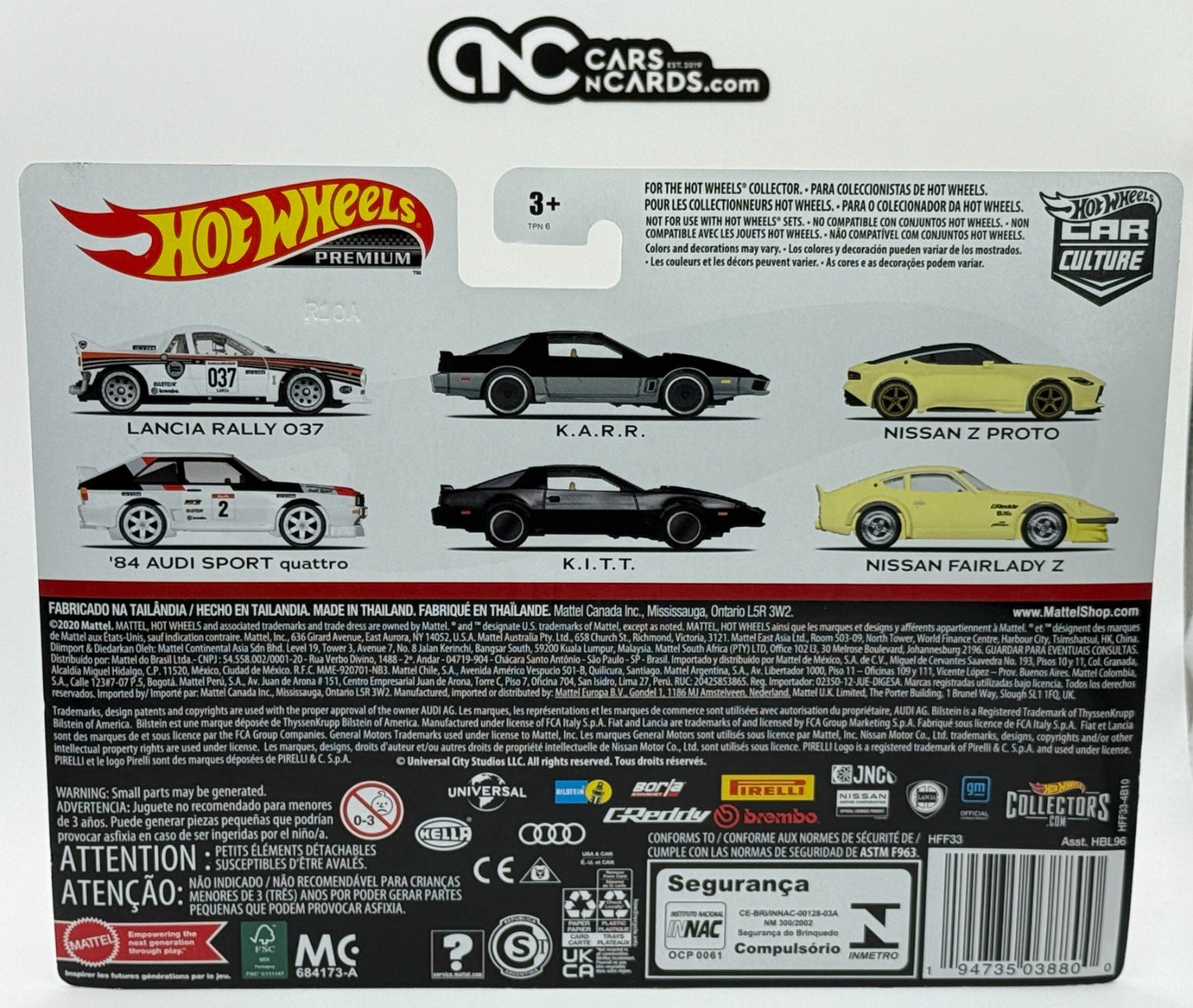 2022 Hot Wheels Premium Car Culture 2 Pack Nissan Z Proto & Nissan Fairlady Z