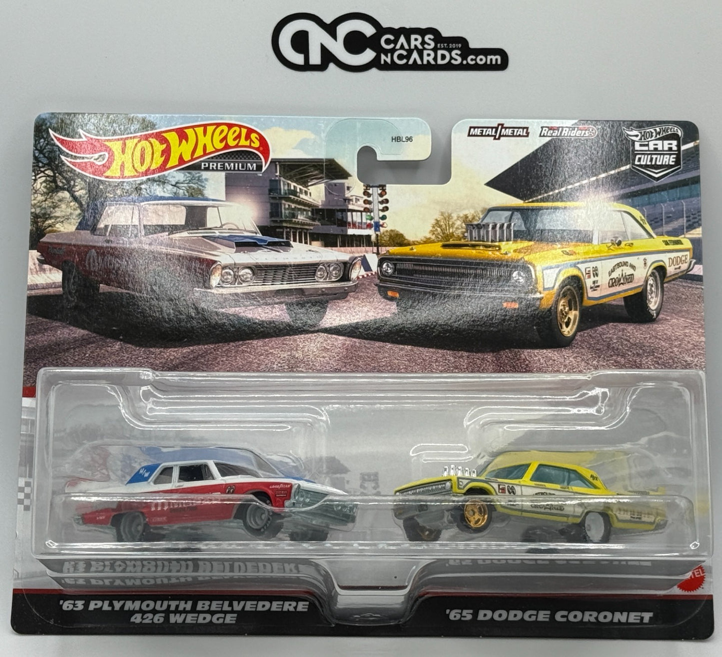 2023 Hot Wheels Premium Car Culture 2 Pack '63 Plymouth Belvedere 426 & Coronet