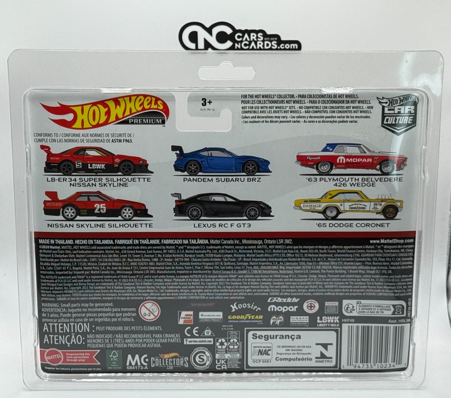 2023 Hot Wheels Premium 2 Pack Nissan Skyline Silhouette LBWK With Protector