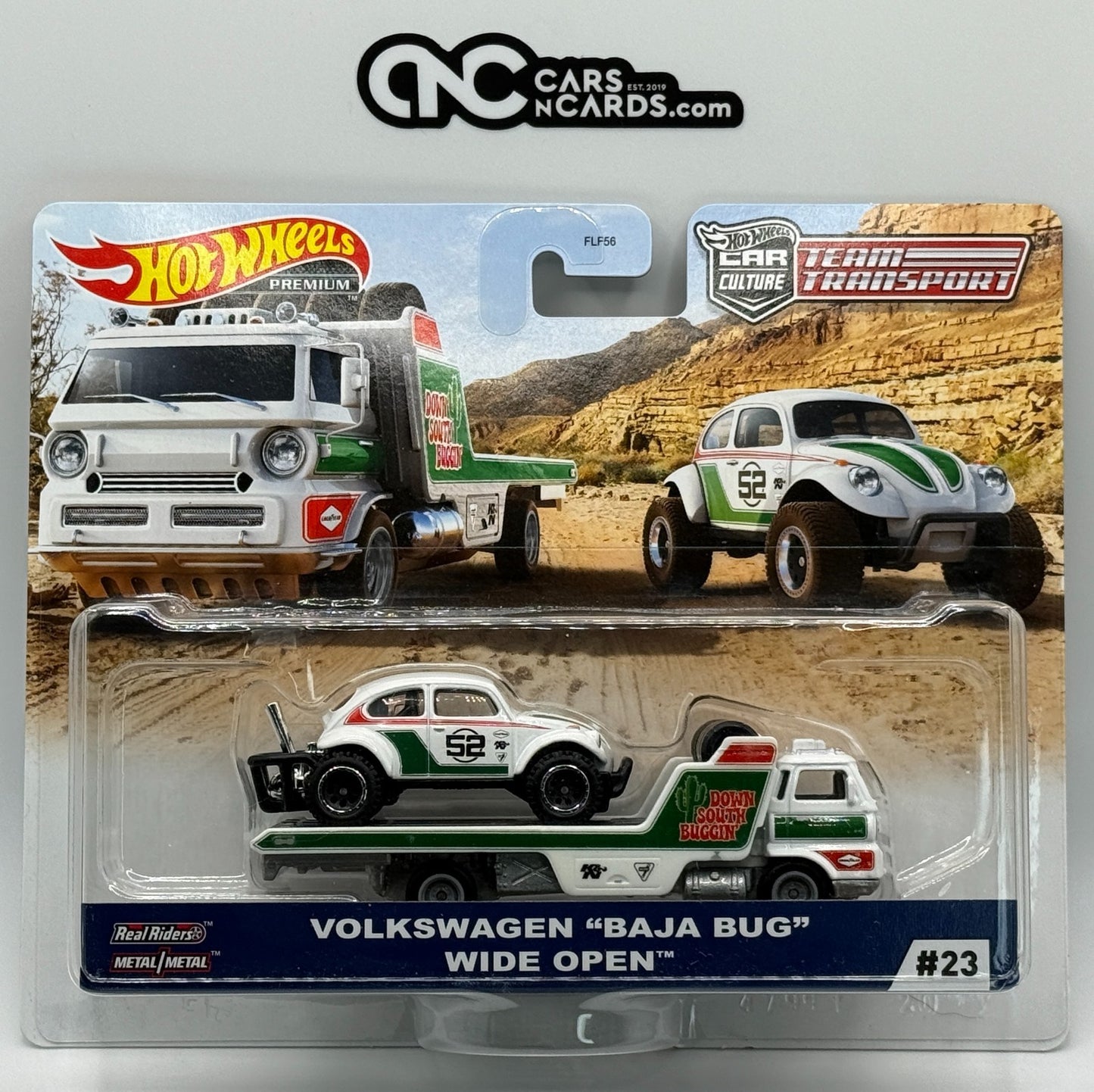 2020 Hot Wheels Premium Team Transport #23 Volkswagen "Baja Bug" Wide Open