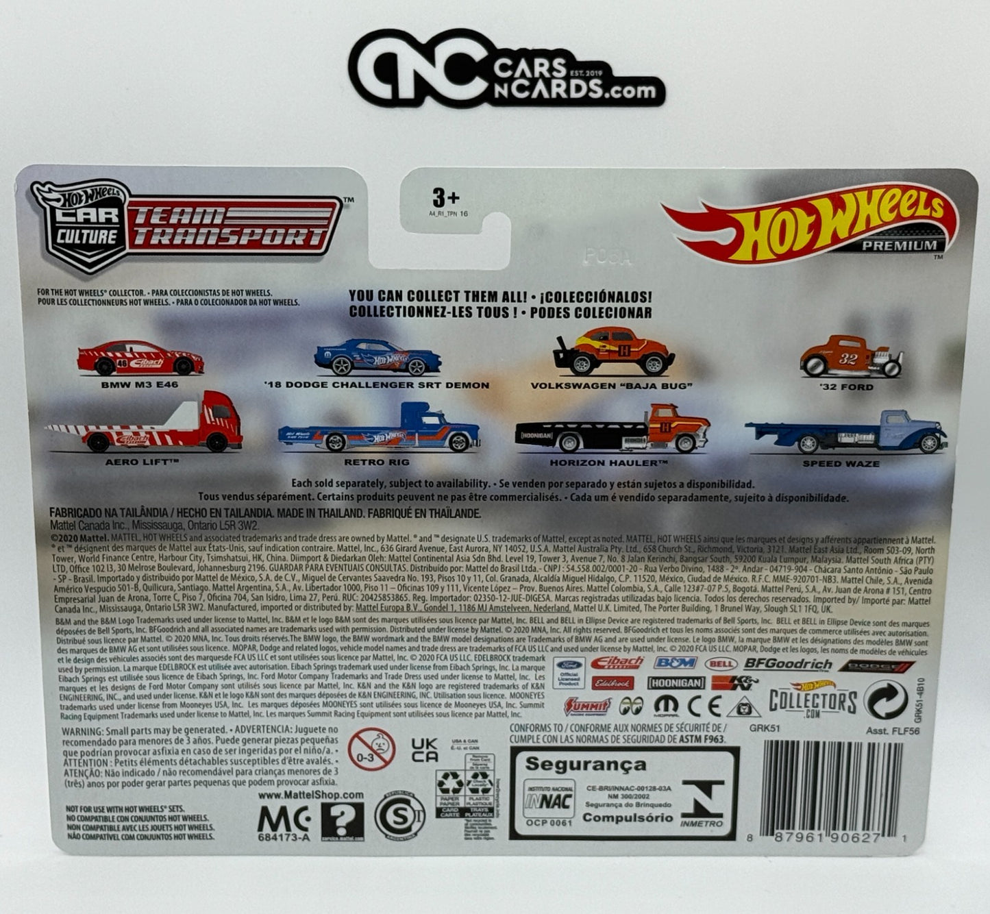 2021 Hot Wheels Premium Team Transport #30 '18 Dodge Challenger SRT Demon