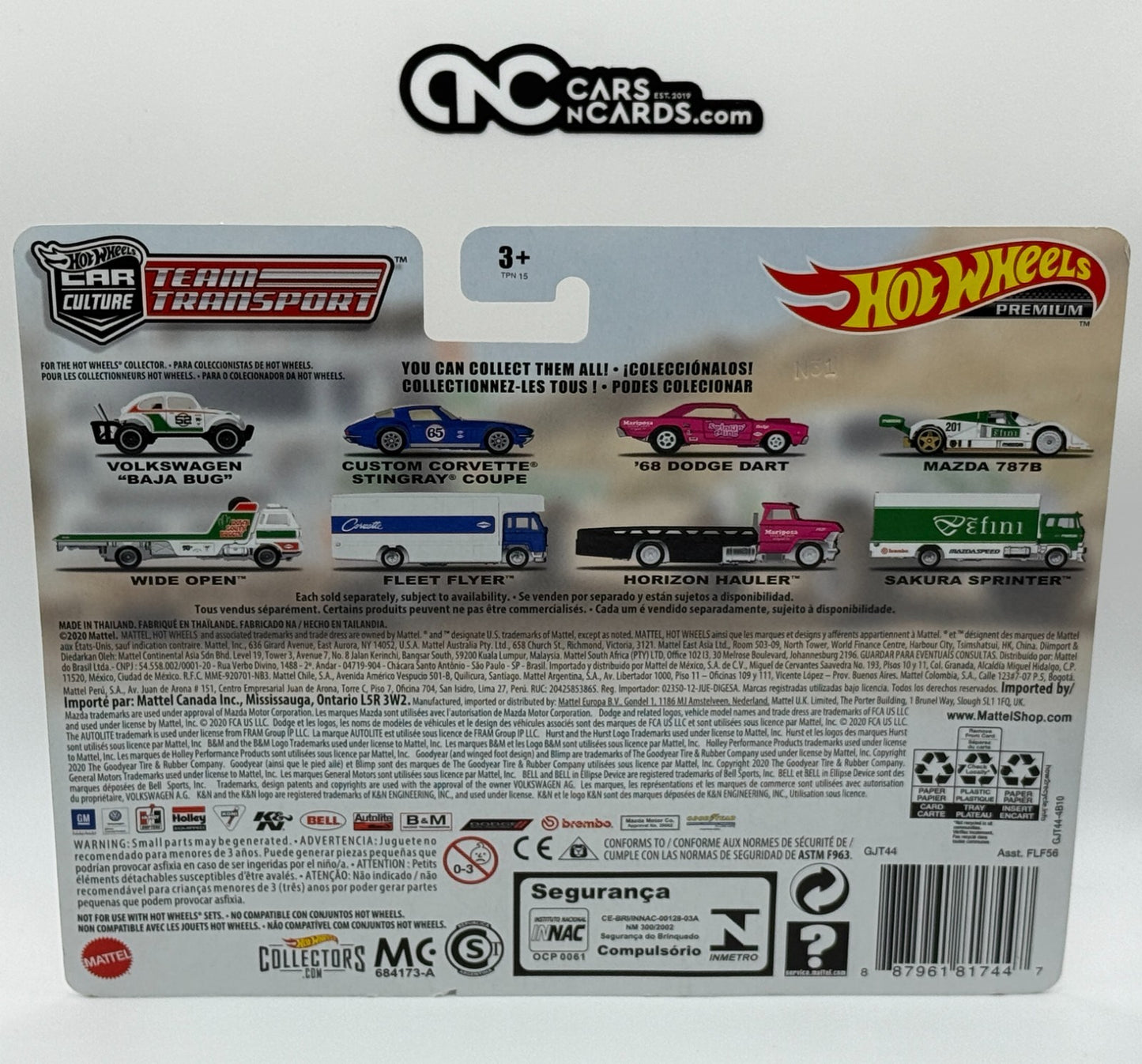2020 Hot Wheels Premium Team Transport #23 Volkswagen "Baja Bug" Wide Open