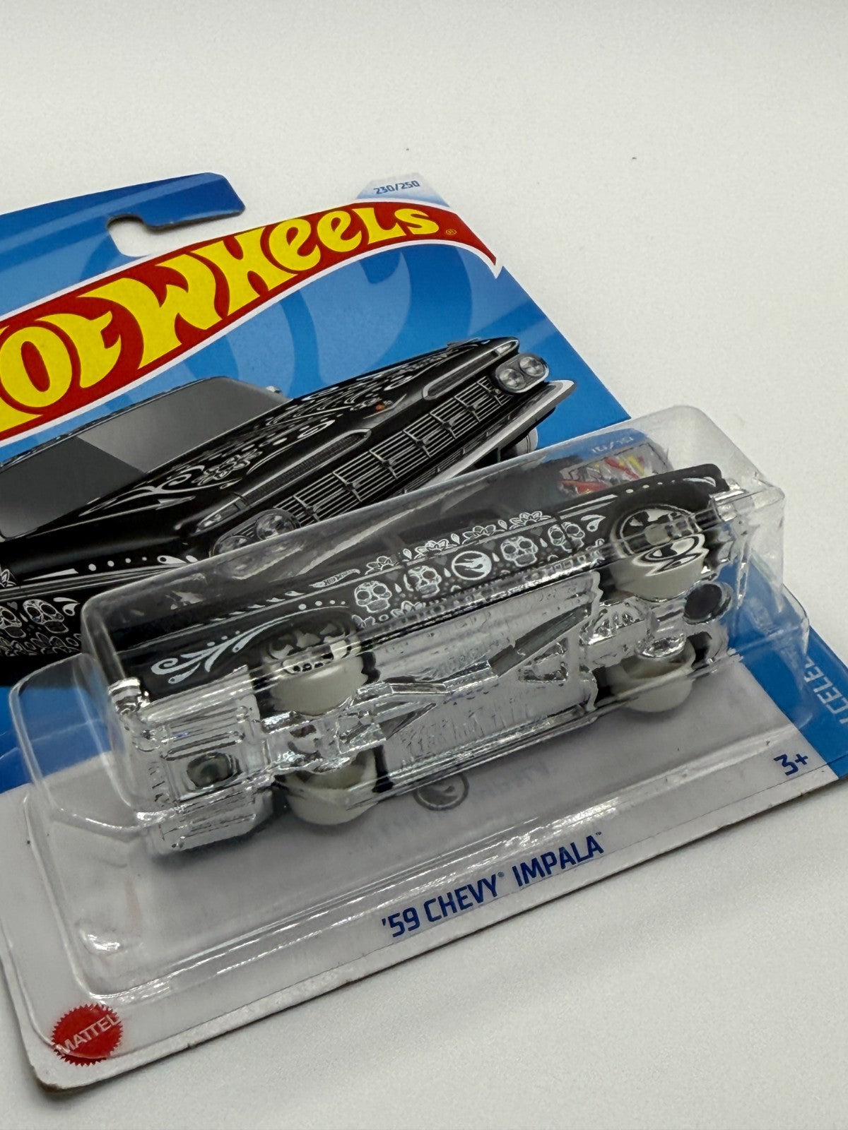 2024 Hot Wheels Treasure Hunt '59 Chevy Impala (Card Damage/Cracked Blister)