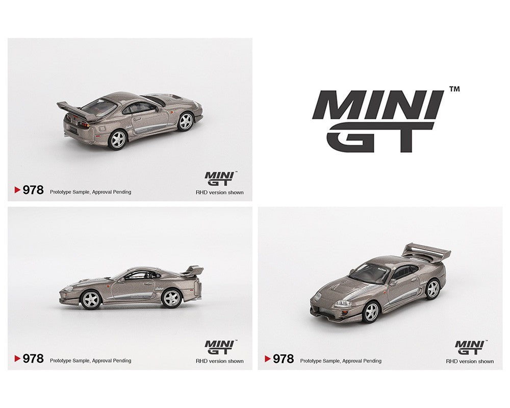 Mini GT 1:64 Toyota Supra VeilSide Combat V-II – Combat Grey Sealed Raw Chase