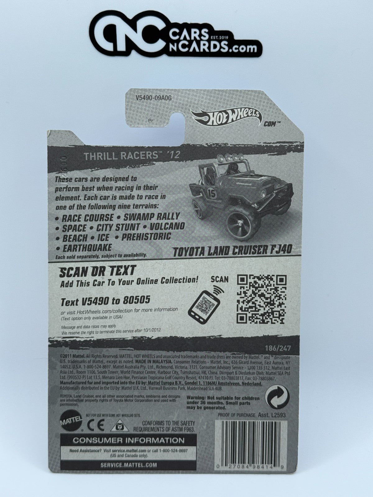 2012 Hot Wheels RLC Factory Sealed Toyota Land Cruiser FJ40