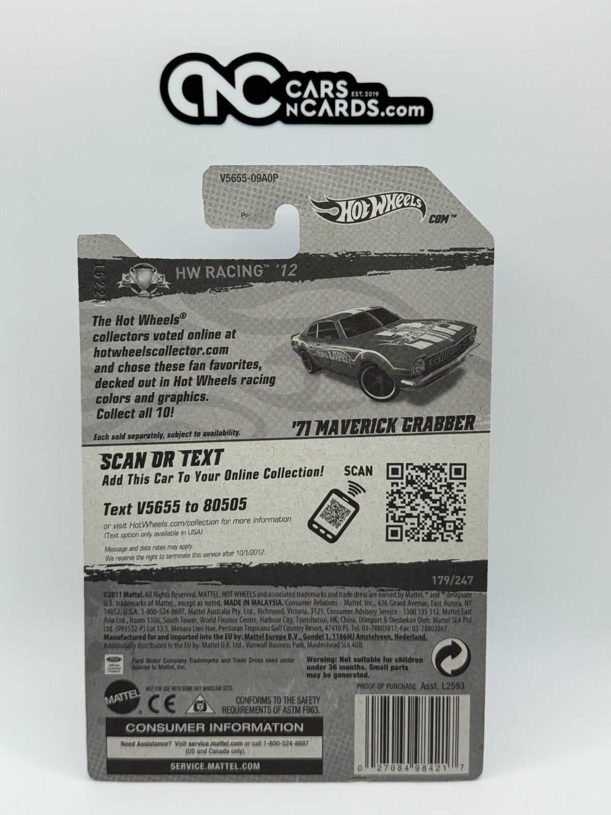 2012 Hot Wheels RLC Factory Sealed '71 Maverick Grabber