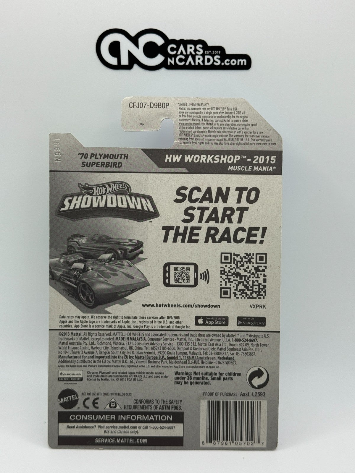 2015 Hot Wheels HW Workshop '70 Plymouth Superbird