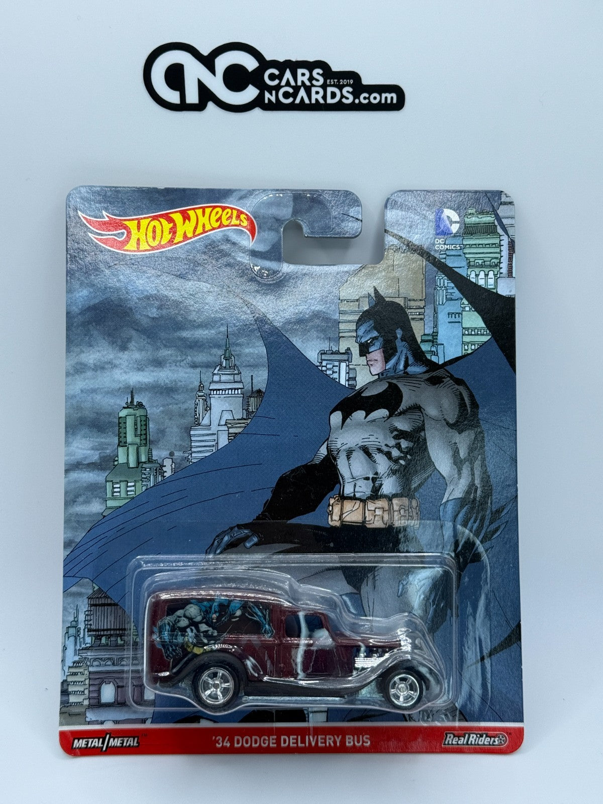 2016 Hot Wheels Premium DC Comics Batman '34 Dodge Delivery Bus