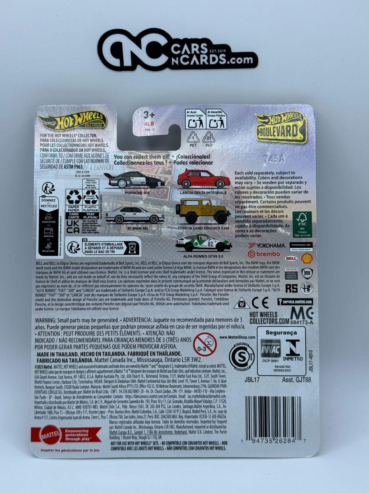 2025 Hot Wheels Premium Boulevard #116 Porsche 935