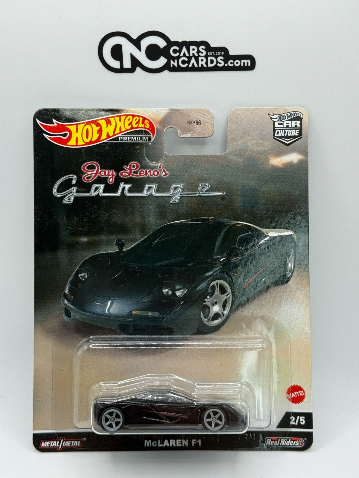 2022 Hot Wheels Premium Jay Leno's Garage 2/5 McLaren F1